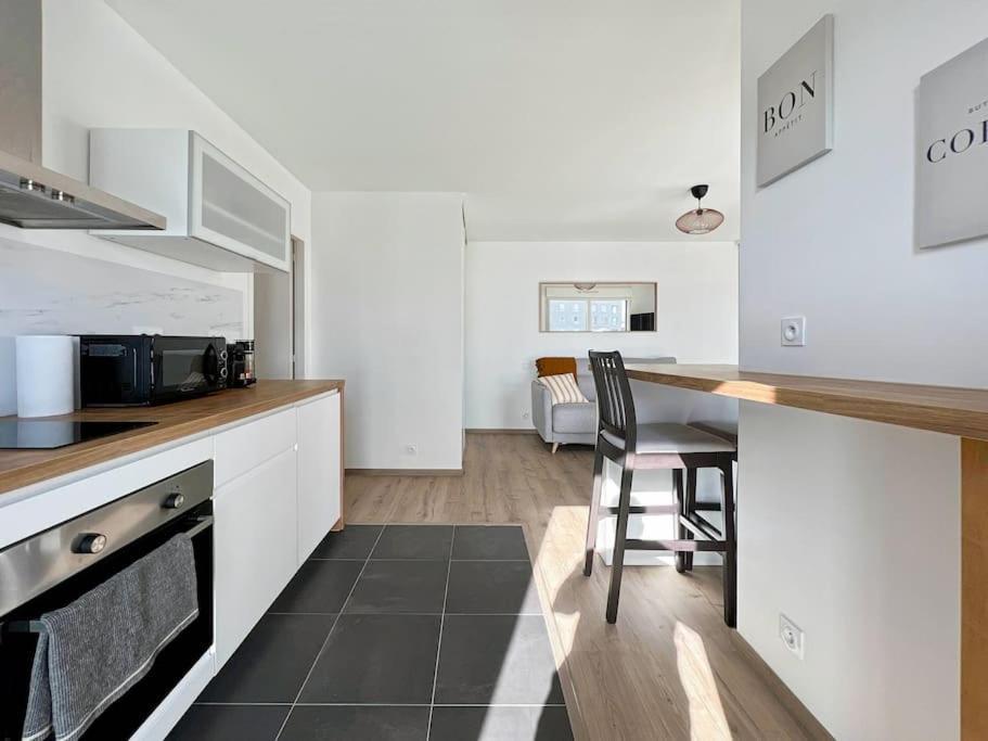 Perle De Baud - Centre - Luxueux - Fitness Appartement Rennes Buitenkant foto