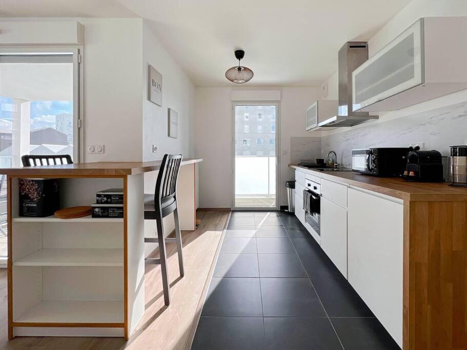 Perle De Baud - Centre - Luxueux - Fitness Appartement Rennes Buitenkant foto